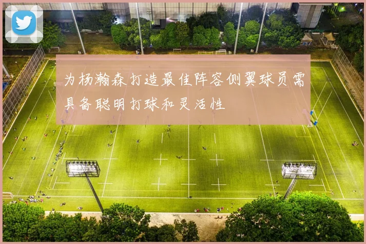 为杨瀚森打造最佳阵容侧翼球员需具备聪明打球和灵活性
