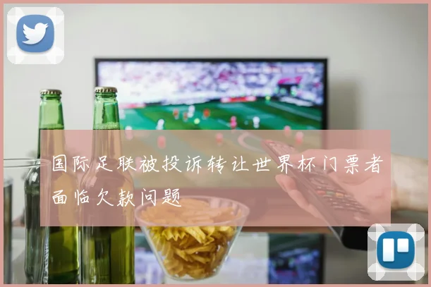 国际足联被投诉转让世界杯门票者面临欠款问题